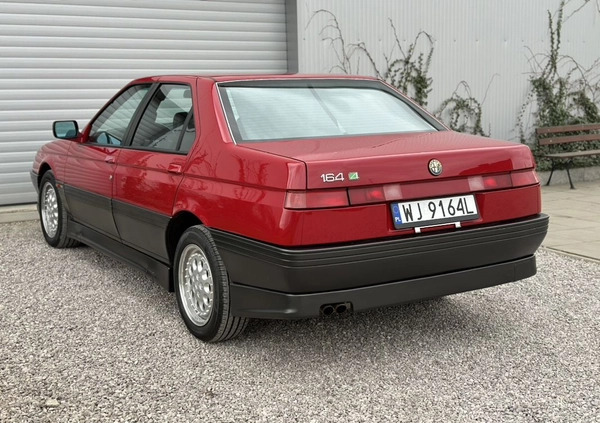 Alfa Romeo 164 cena 139999 przebieg: 115000, rok produkcji 1995 z Warszawa małe 781